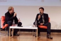 Französischer Filmregisseur François Ozon ist der Preisträger des Filmpreis Köln im Museums für Angewante Kunst Köln an (&copy; Thomas Brill)